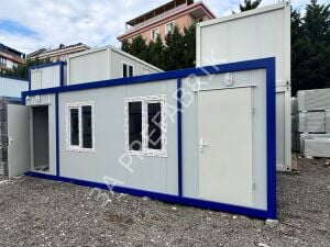 İki  Bağımsız Odalı  Konteyner K201- 3A Prefabrik