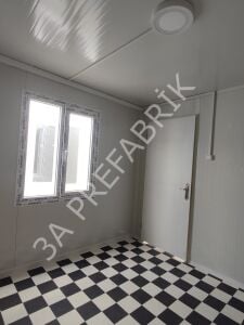 İki Odalı Çay Ocaklı Konteyner K301 -3A PREFABRİK