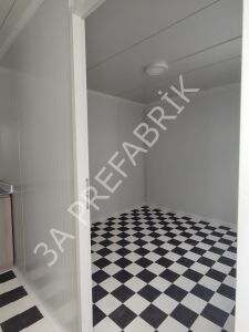 İki Odalı Çay Ocaklı Konteyner K301 -3A PREFABRİK