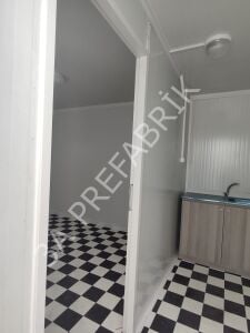 İki Odalı Çay Ocaklı Konteyner K301 -3A PREFABRİK