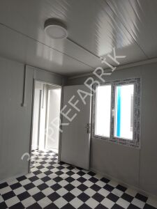 İki Odalı Çay Ocaklı Konteyner K301 -3A PREFABRİK