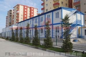 Birleşimli Yatakhane Konteyneri - 3A Prefabrik