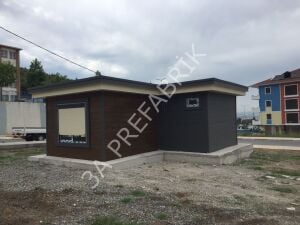 Hazır Muhtarlık Binası 47m2. -3A Prefabrik