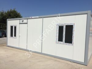 İki Odalı WC'li Mutfaklı Konteyner K307- 3A Prefabrik