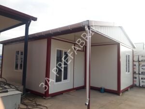 42m2. Birleşimli Verandalı Yaşam Konteyneri