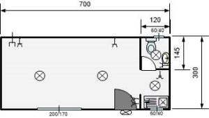 Sandviç Panel Ofis Konteyner K204
