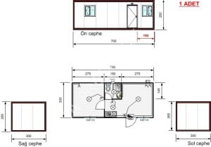 Bağ Bahçeye Yaşam Konteyneri K307