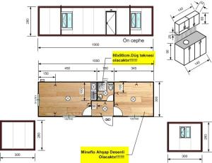 30m2. Yaşam Konteyneri K305 ÖZEL