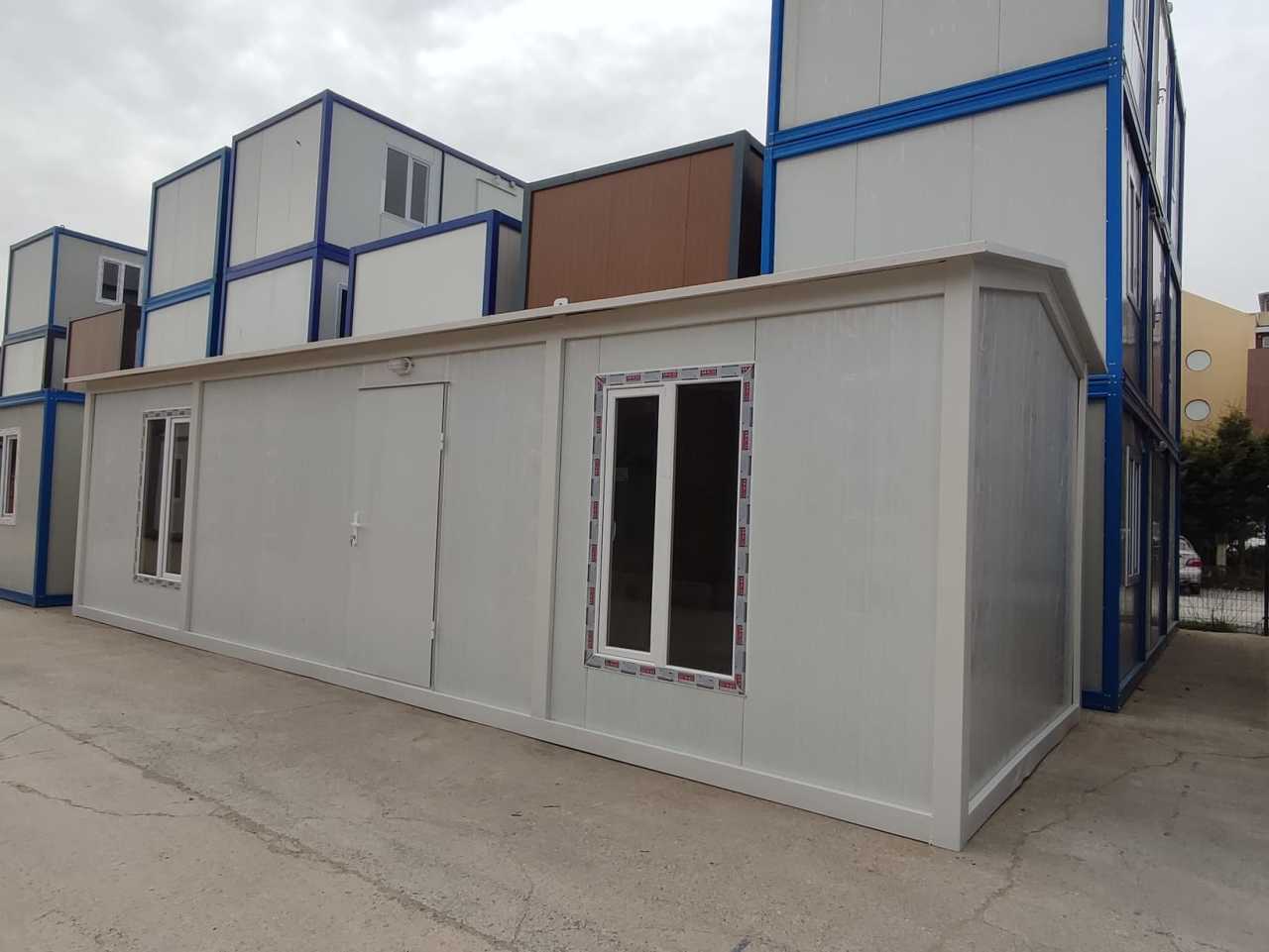 27m2. Beşik Çatılı Bağ Bahçeye Tarlaya Ev Konteyner