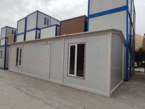 27m2. Beşik Çatılı Bağ Bahçeye Tarlaya Ev Konteyner