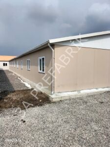 Prefabrik Şantiye Yatakhane Binası 304m2.