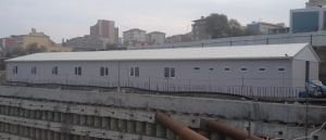 Prefabrik Şantiye Yatakhane Binası 304m2.