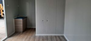 Tek Odalı WC Duşlu Evyeli Yaşam Konteyneri -K204