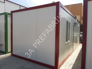 21m2. Tek Odalı Şantiye Konteyner-K102 -3A PREFABRİK