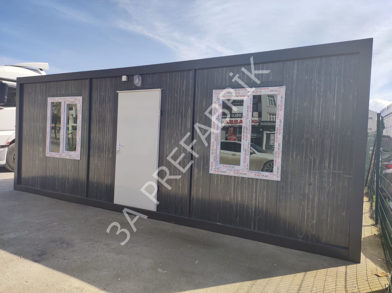 21m2. Tek Odalı Şantiye Konteyner-K102 -3A PREFABRİK