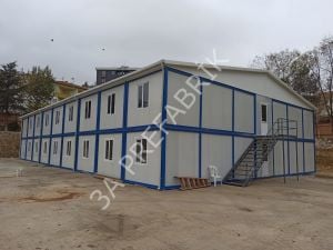 Şantiye Yatakhane Birleşimli Konteyner Kampı -36adet- 3A PREFABRİK