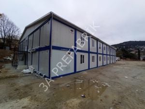 Şantiye Yatakhane Birleşimli Konteyner Kampı -36adet- 3A PREFABRİK