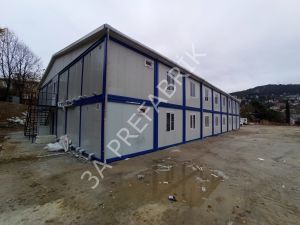 Şantiye Yatakhane Birleşimli Konteyner Kampı -36adet- 3A PREFABRİK