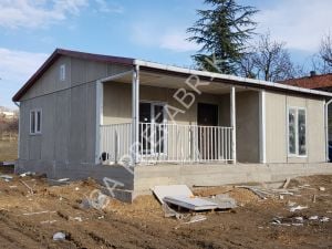 72m2 Prefabrik Ev Konut Binası- 3A  PREFABRİK