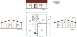 Prefabrike Konut Binası - 105m2- 3A Prefabrik