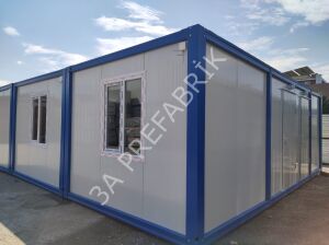 Yemekhane Birleşimli Konteyneri 63m2.- 3A Prefabrik