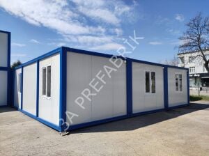 Yemekhane Birleşimli Konteyneri 63m2.- 3A Prefabrik