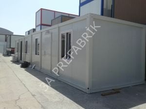 21m2. SIFIR İMALATTAN TESLİM ŞANTİYE KONTEYNER-K102