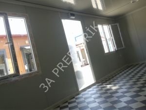 21m2. SIFIR İMALATTAN TESLİM ŞANTİYE KONTEYNER-K102