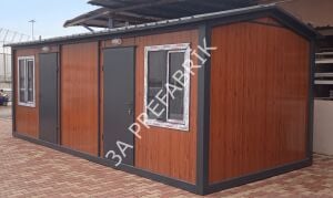 UYGUN FİYATA ÇATILI KALİTELİ YAŞAM KONTEYNERİ-21m2.