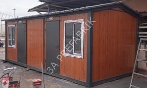 UYGUN FİYATA ÇATILI KALİTELİ YAŞAM KONTEYNERİ-21m2.