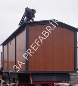 BAĞ BAHÇEYE EV KONTEYNER 21m2. -3A PREFABRİK