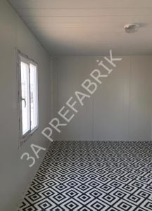 Şantiye Kamp Konteyneri- 3x7x2,50m-3A Prefabrik