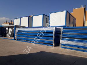 Şantiye Kamp Konteyneri- 3x7x2,50m-3A Prefabrik