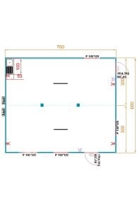 YEMEKHANE, YATAKHANE, OFİS, DEPO KONTEYNERİ -3A PREFABRİK