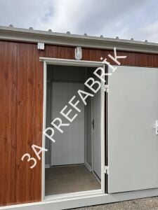 Beşik Çatılı Bağ Bahçeye Yaşam Konteyneri-27m2.