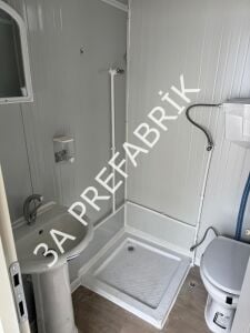 Beşik Çatılı Bağ Bahçeye Yaşam Konteyneri-27m2.