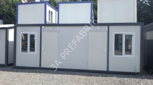 İki Odalı WC Duşlu Evyeli Konteyner K306