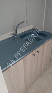 İki Odalı WC Duş Çay Ocaklı Konteyner K306