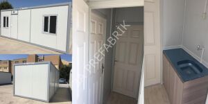 İki Odalı WC Duş Çay Ocaklı Konteyner K306