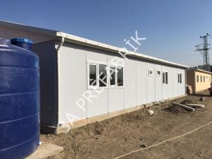 Tek Katlı Prefabrik Yemekhane Binası 99m2.