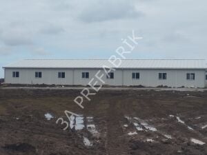 Tek Katlı Prefabrik Yatakhane  Binası 369m2.- 3A Prefabrik