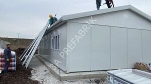 Tek Katlı Prefabrik Yatakhane  Binası 369m2.- 3A Prefabrik