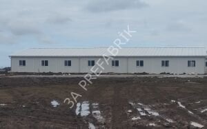 Tek Katlı Prefabrik Yatakhane  Binası 369m2.- 3A Prefabrik