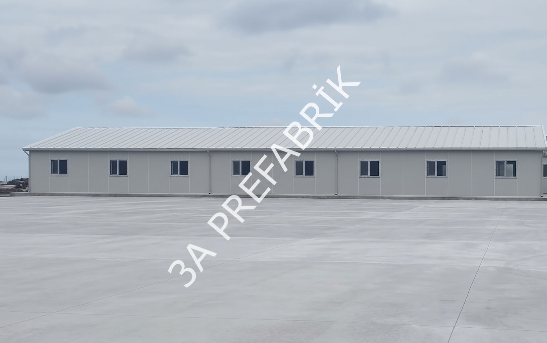 Şantiye Kamp  Prefabrik Yatakhane  Binası 369m2.- 3A Prefabrik