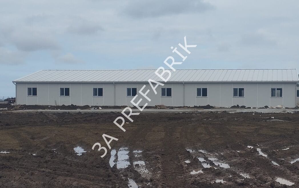 Şantiye Kamp  Prefabrik Yatakhane  Binası 369m2.- 3A Prefabrik