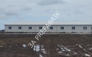 Şantiye Kamp  Prefabrik Yatakhane  Binası 369m2.- 3A Prefabrik