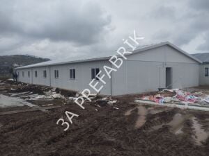 Şantiye Kamp  Prefabrik Yatakhane  Binası 369m2.- 3A Prefabrik