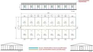 Prefabrik Şantiye Binalar -Yatakhane-3A Prefabrik
