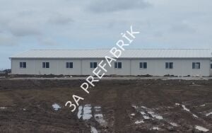 Prefabrik Şantiye Binalar -Yatakhane-3A Prefabrik