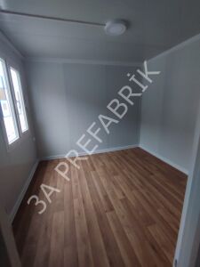 Ofis Konteyner-İki Odalı WC Duşlu Çay Ocaklı (K306) - 3A Prefabrik
